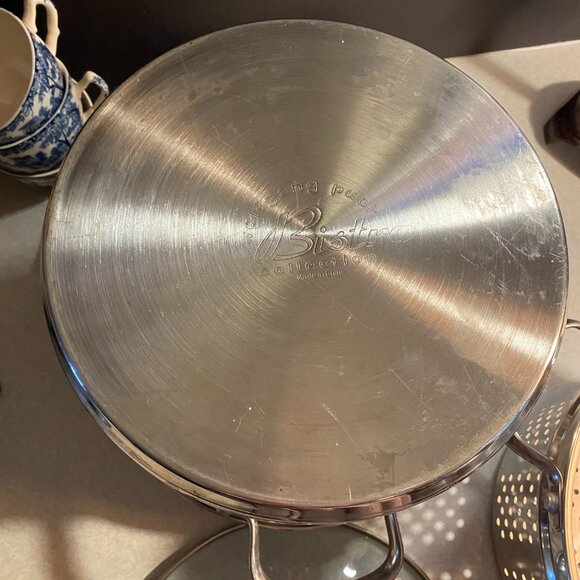 Wolfgang Puck Bistro Stainless Steel - Stock Pot pasta cooker & steamer - Picture 9 of 12